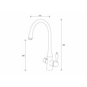 Смеситель ZorG ZR 339 YF