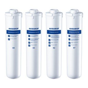 Комплект сменных модулей для Аквафор Кристалл Квадро на год